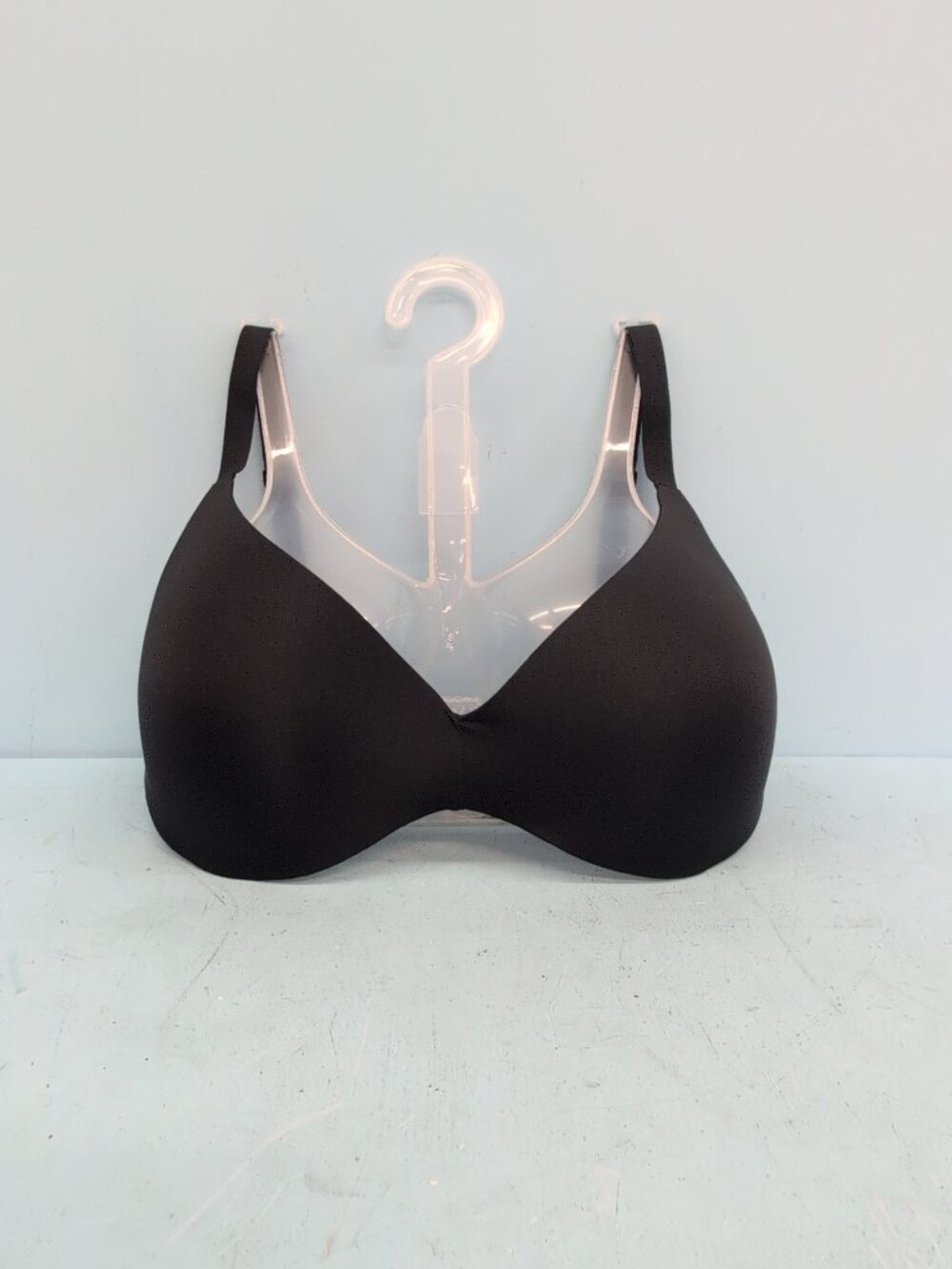 Skims Wireless Form  Push Up Plunge Bra 34DD Onyx DM-DEM-9539W